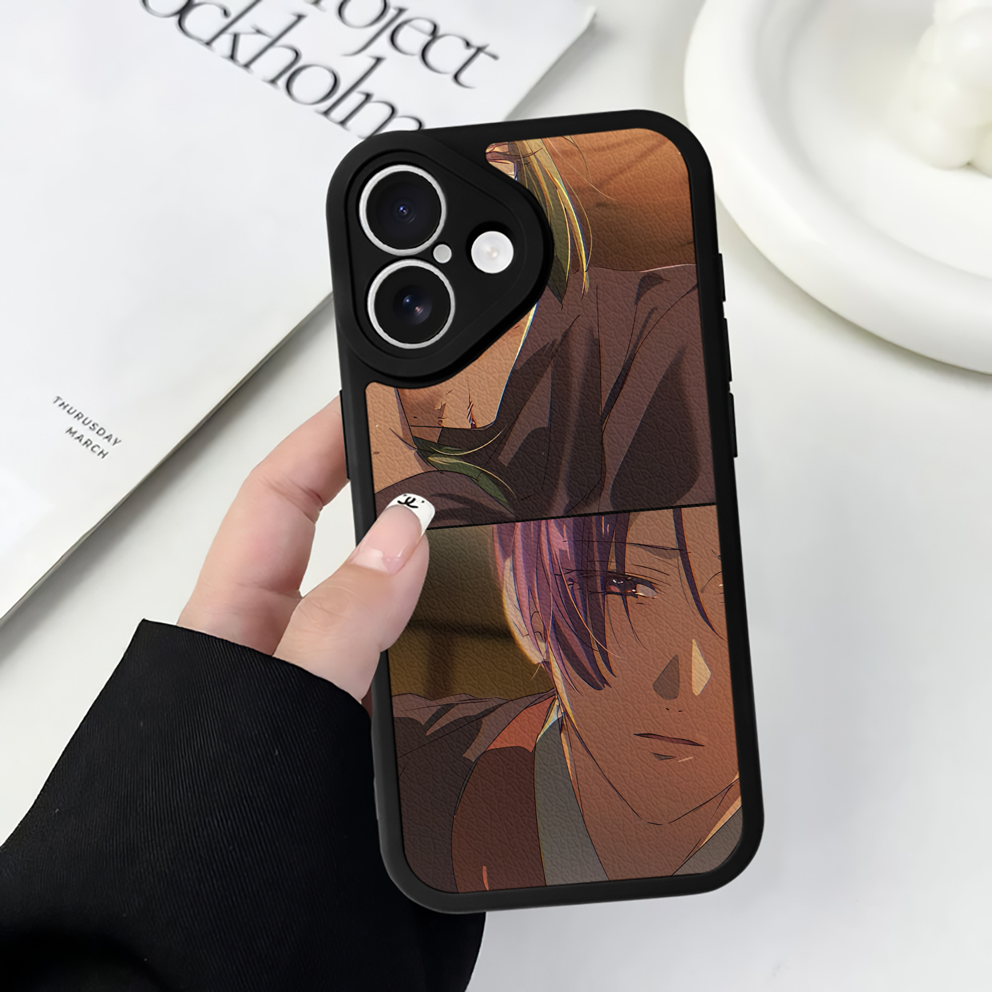 薬屋のひとりごと The Apothecary Diaries 【iPhone 16シリーズ対応】シリコンスマホケース（レザー調） 材質：シリコン